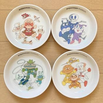 Amazon.co.jp: やなせたかし記念館 開館20周年記念 小皿4枚組
